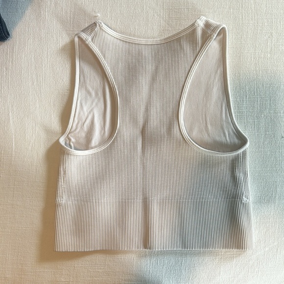 Gilly Hicks Racerback Ribbed Sports Bra - Picture 2 of 3
